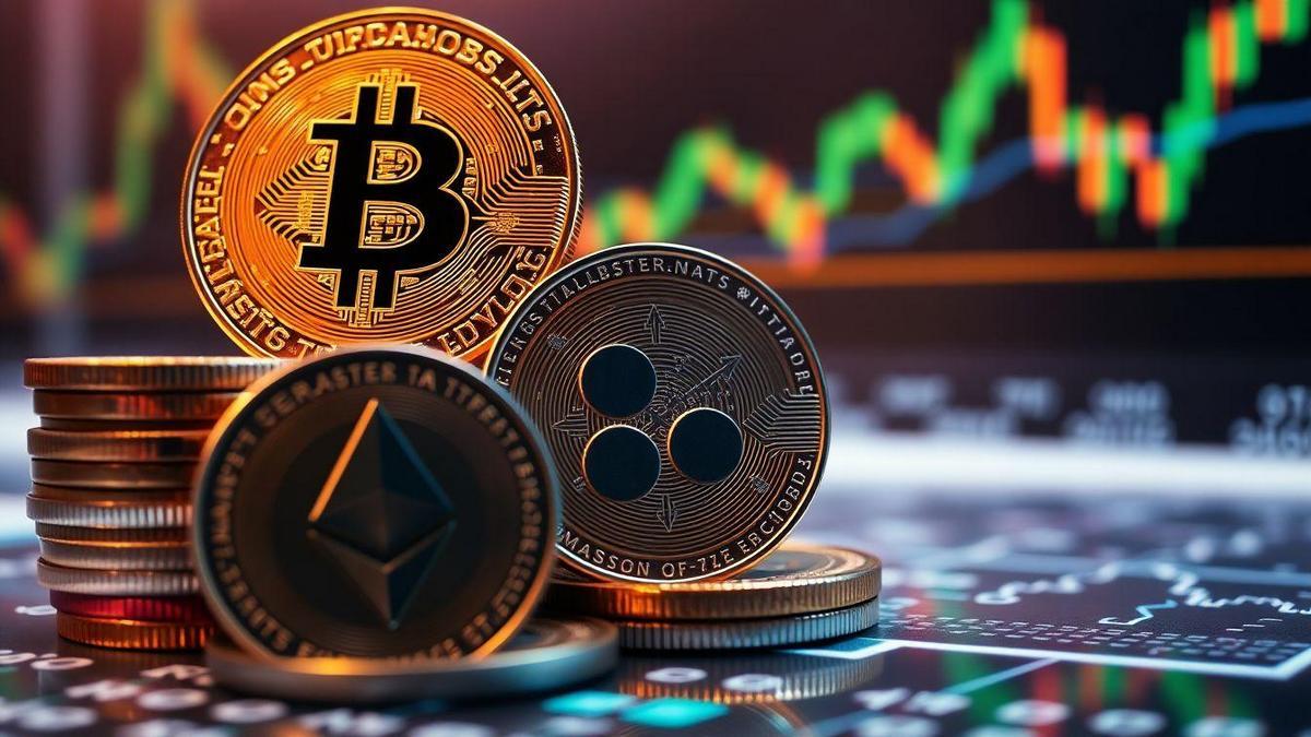 A volatilidade das maiores criptomoedas